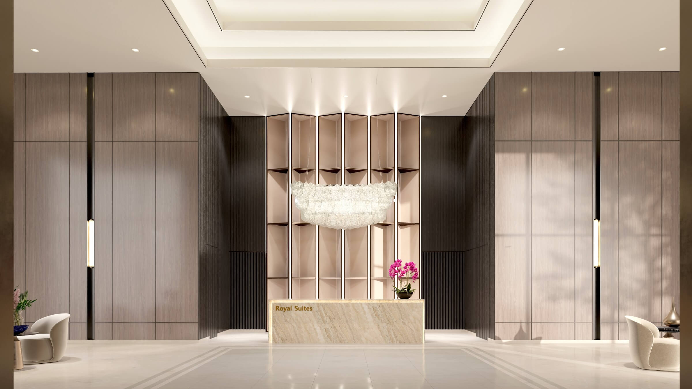 Royal Suites reception lobby
